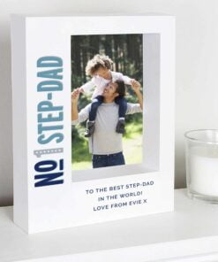 Personalised No.1 5×7 Box Photo Frame