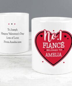 Personalised No.1 Belongs To Mug