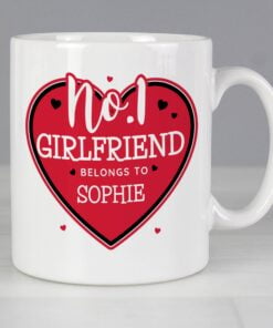 Personalised No.1 Belongs To Mug