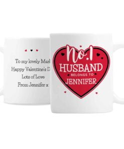 Personalised No.1 Belongs To Mug