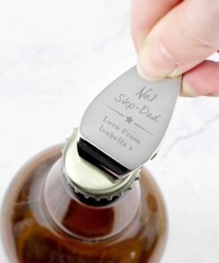 Personalised No.1 Bottle Opener Keyring