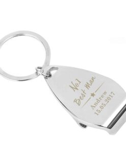 Personalised No.1 Bottle Opener Keyring