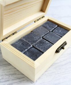 Personalised No.1 Cooling Stones & Glass Set