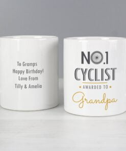 Personalised No.1 Cyclist Mug