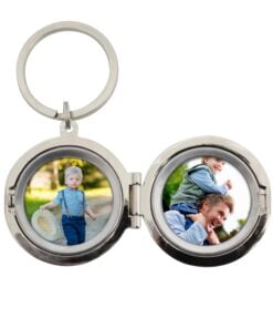 Personalised No.1 Dad Photo Keyring