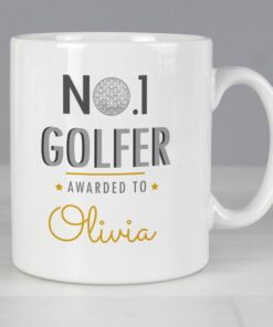 Personalised No.1 Golfer Mug