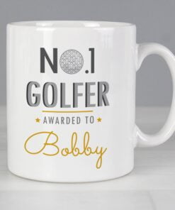Personalised No.1 Golfer Mug