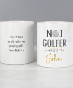 Personalised No.1 Golfer Mug
