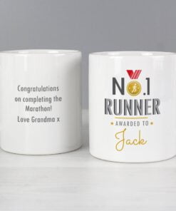 Personalised No.1 Runner Mug