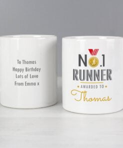 Personalised No.1 Runner Mug