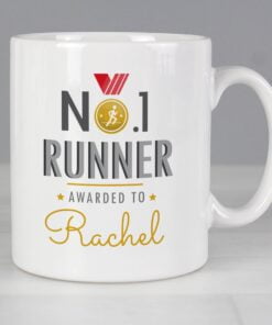Personalised No.1 Runner Mug