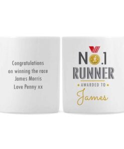 Personalised No.1 Runner Mug