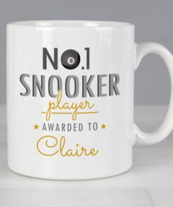 Personalised No.1 Snooker Player Mug