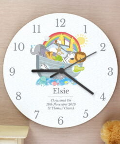 Personalised Noah’s Ark Clock