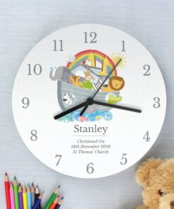 Personalised Noah’s Ark Clock