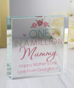 Personalised One in a Million Large Crystal Token
