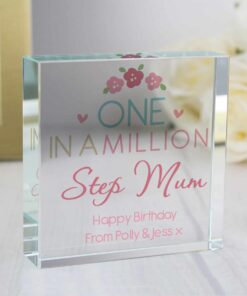 Personalised One in a Million Large Crystal Token