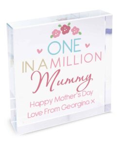 Personalised One in a Million Large Crystal Token