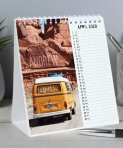 Personalised Outdoors Desk Calendar