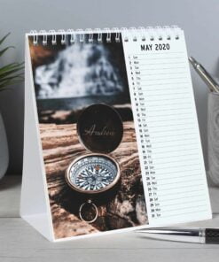 Personalised Outdoors Desk Calendar
