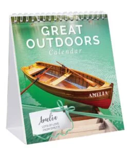 Personalised Outdoors Desk Calendar
