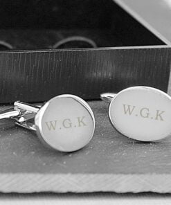 Personalised Oval Cufflinks