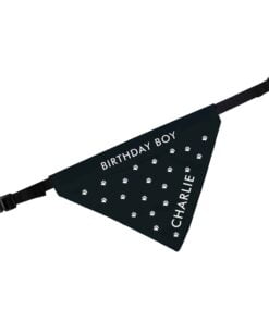 Personalised Paw Print Dog Bandana