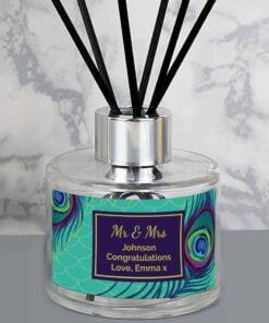 Personalised Peacock Reed Diffuser