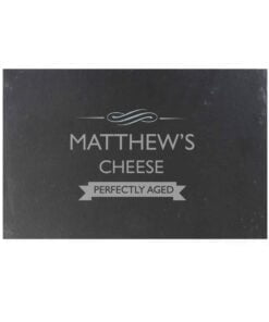 Personalised Perfectly Aged Slate Cheese Board
