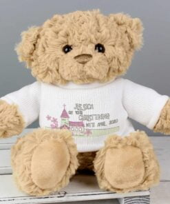 Personalised Pink Church Teddy Bear