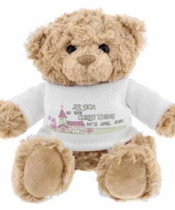 Personalised Pink Church Teddy Bear
