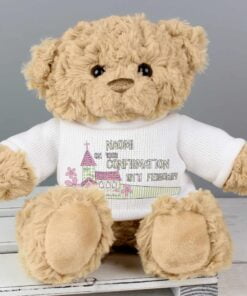 Personalised Pink Church Teddy Bear