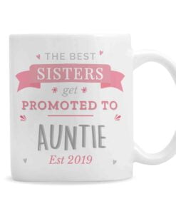 Personalised Pink Promoted To Mug