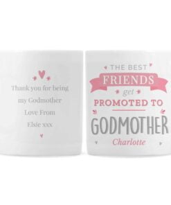 Personalised Pink Promoted To Mug