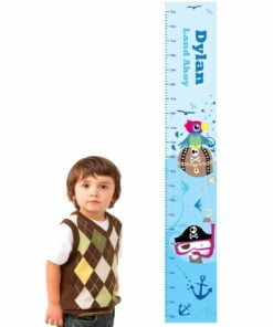 Personalised Pirate Height Chart