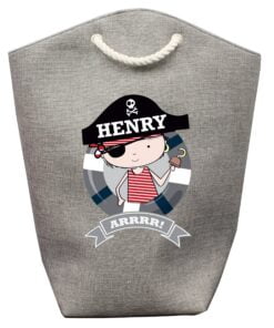 Personalised Pirate Storage Bag