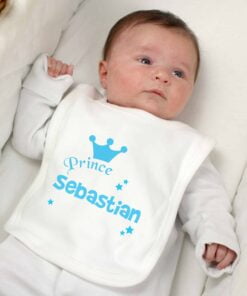 Personalised Prince Bib