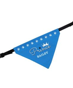 Personalised Prince Dog Bandana