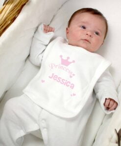 Personalised Princess Bib