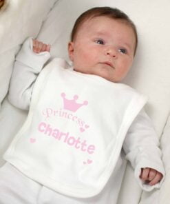 Personalised Princess Bib