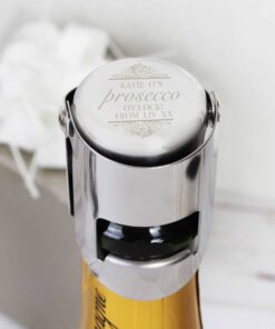 Personalised Prosecco Bottle Stopper
