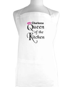 Personalised Queen of the Kitchen Apron