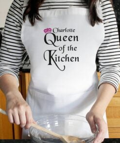 Personalised Queen of the Kitchen Apron