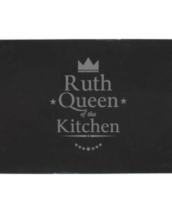 Personalised Queen of the Kitchen Slate Placemat
