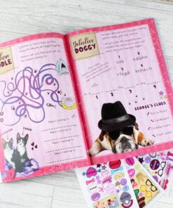 Personalised Rachael Hale Adorable Animals Activity Book With Stickers