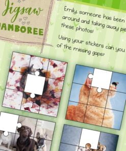 Personalised Rachael Hale Adorable Animals Activity Book With Stickers