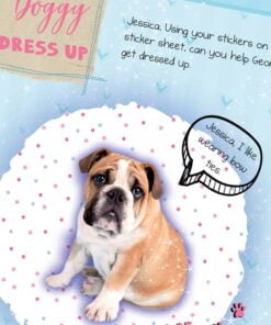 Personalised Rachael Hale Adorable Animals Activity Book With Stickers