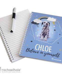 Personalised Rachael Hale Dalmatian A5 Notebook