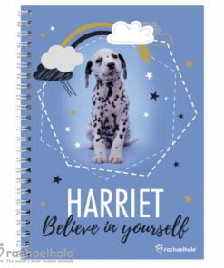 Personalised Rachael Hale Dalmatian A5 Notebook