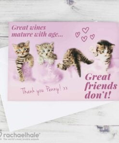 Personalised Rachael Hale ‘Great Friends’ Card